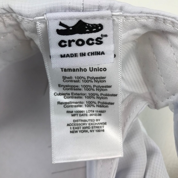 Crocs White - Sea Blue Fairway Golf Hat - Picture 6 of 7